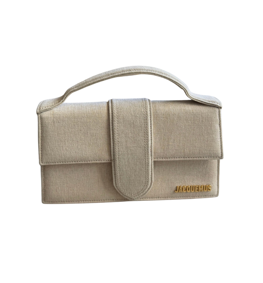 Jacquemus beež kanvaskott