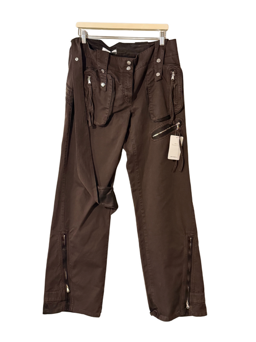 Blumarine cargo trousers, dark brown