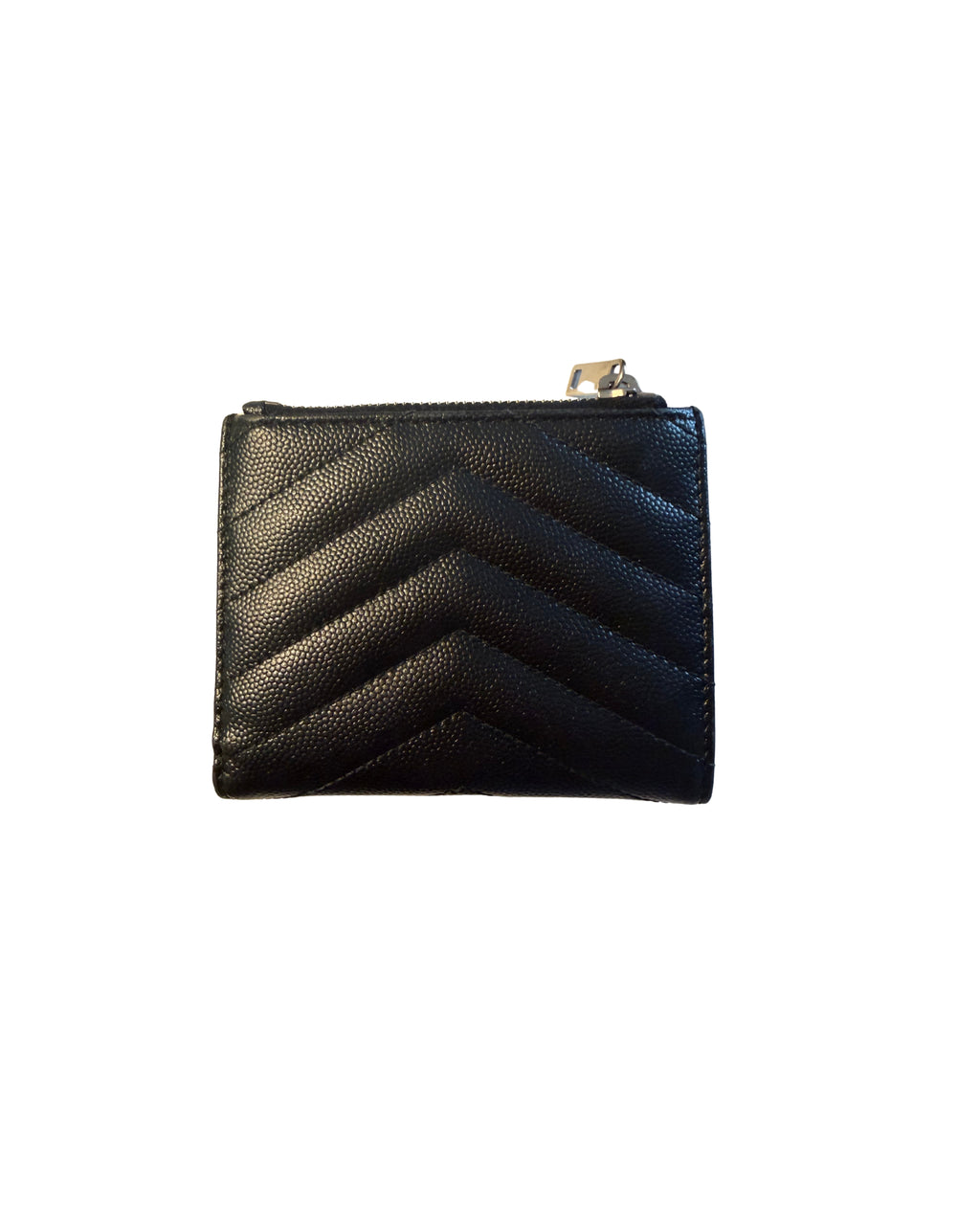 Saint Laurent monogrammiga nahast rahakott, vaade 2