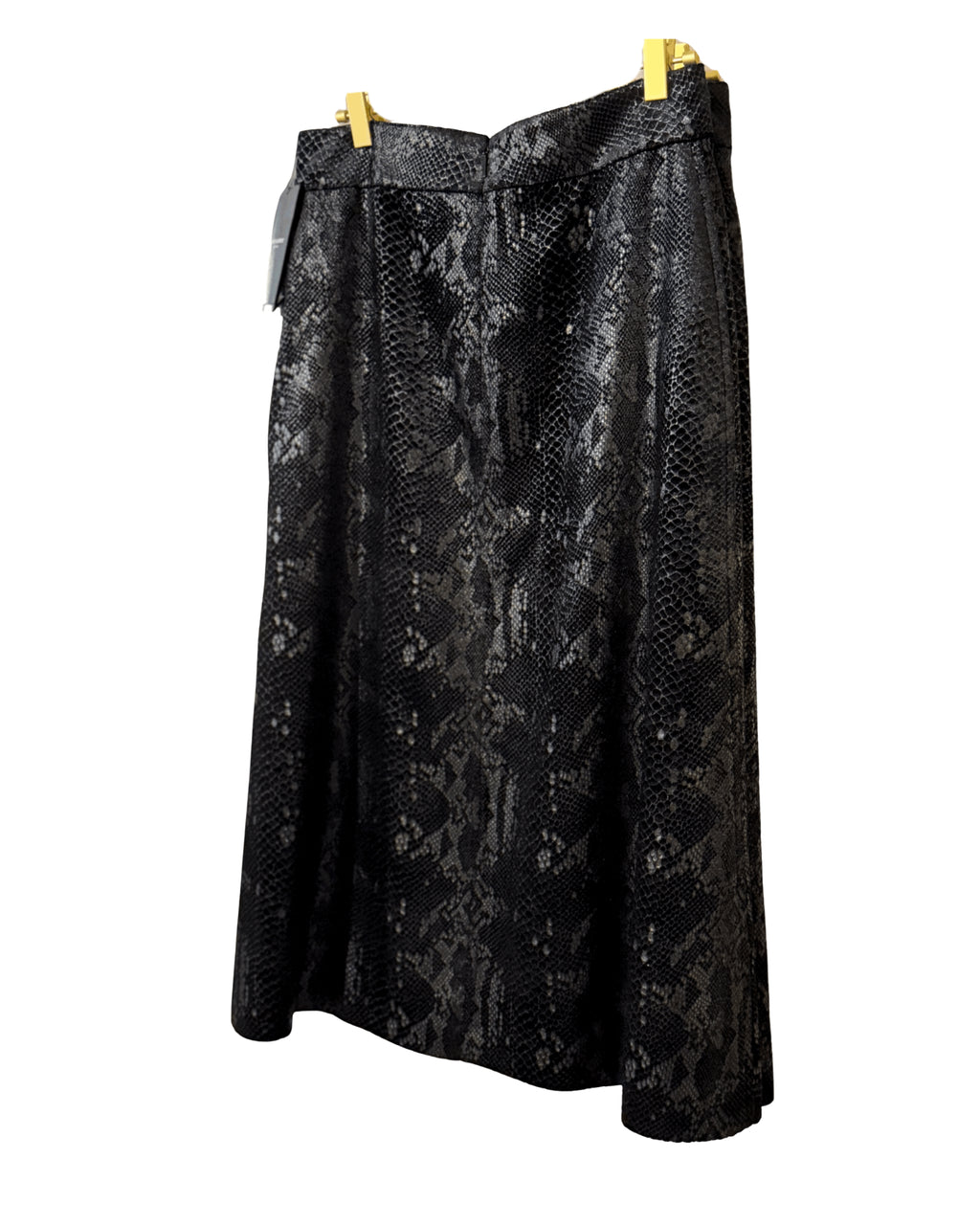 Saint Laurent ussimustriline midiseelik, vaade 2