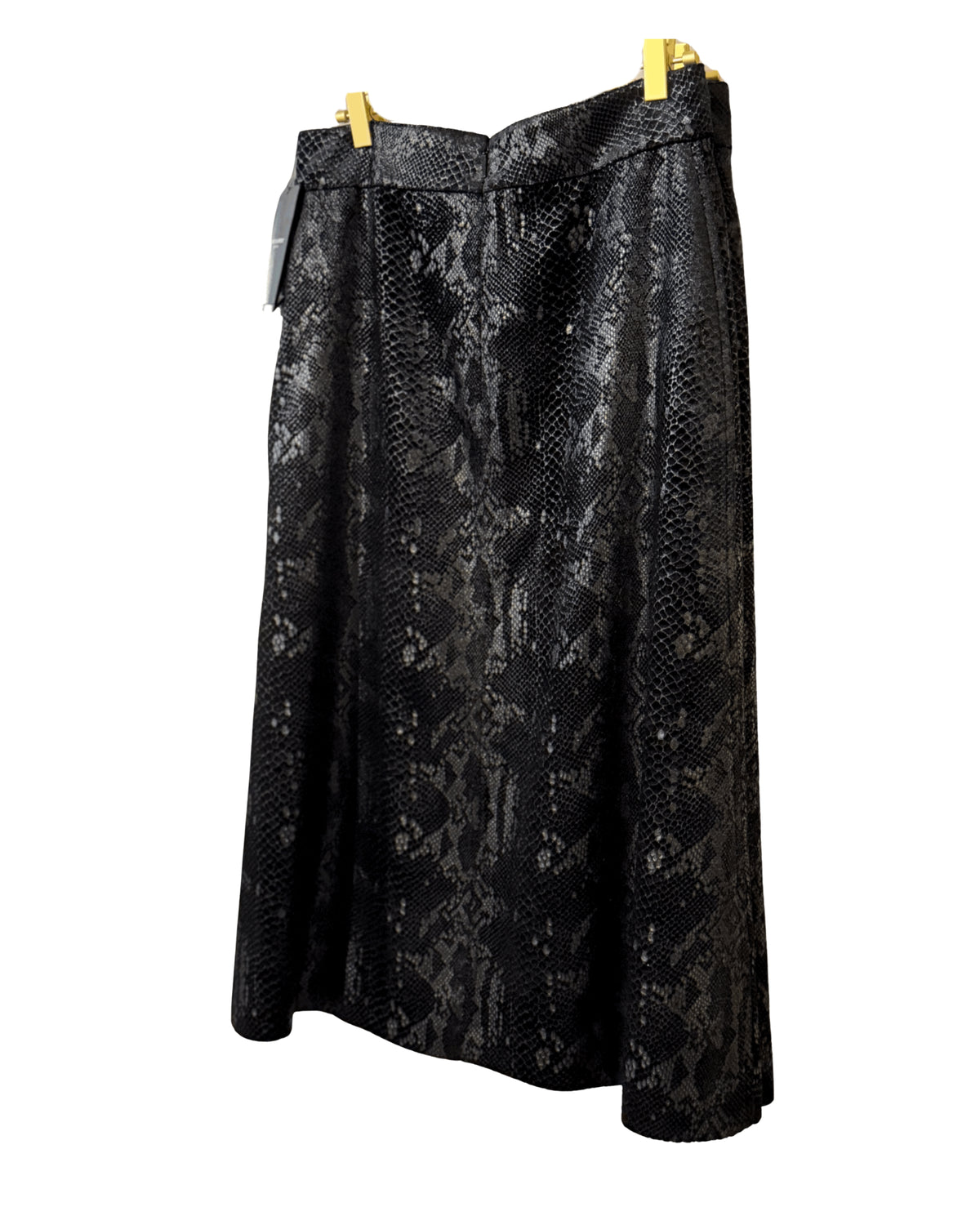Saint Laurent ussimustriline midiseelik, vaade 2