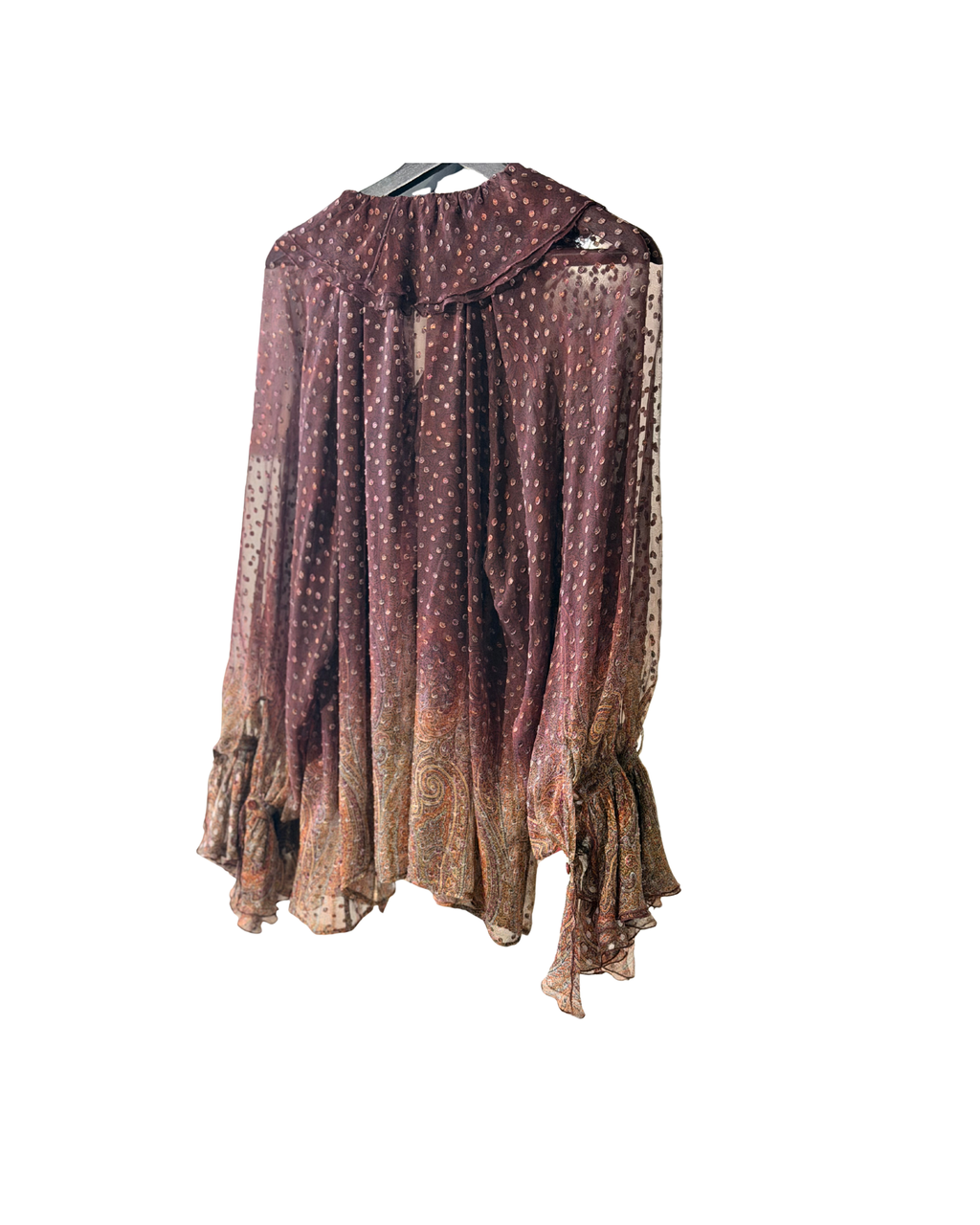 Etro siidist pluus, vaade 2